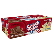 Chocolat et Vanille paquet de 4