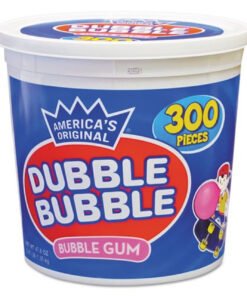 AMERCA'S ORIGINAL DUBBLE BUBBLE BUBBLE GUM - 300 PIECES! 1.35KG